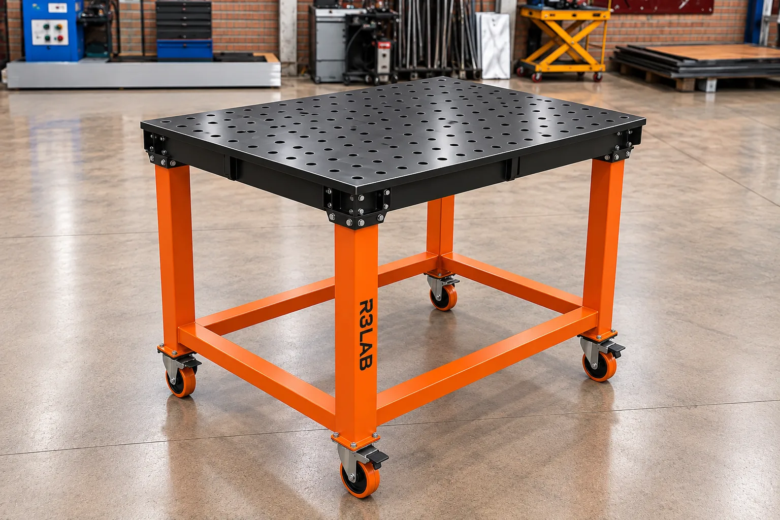 MESA DE SOLDADURA PRO 1200X600MM CON COSTILLAS